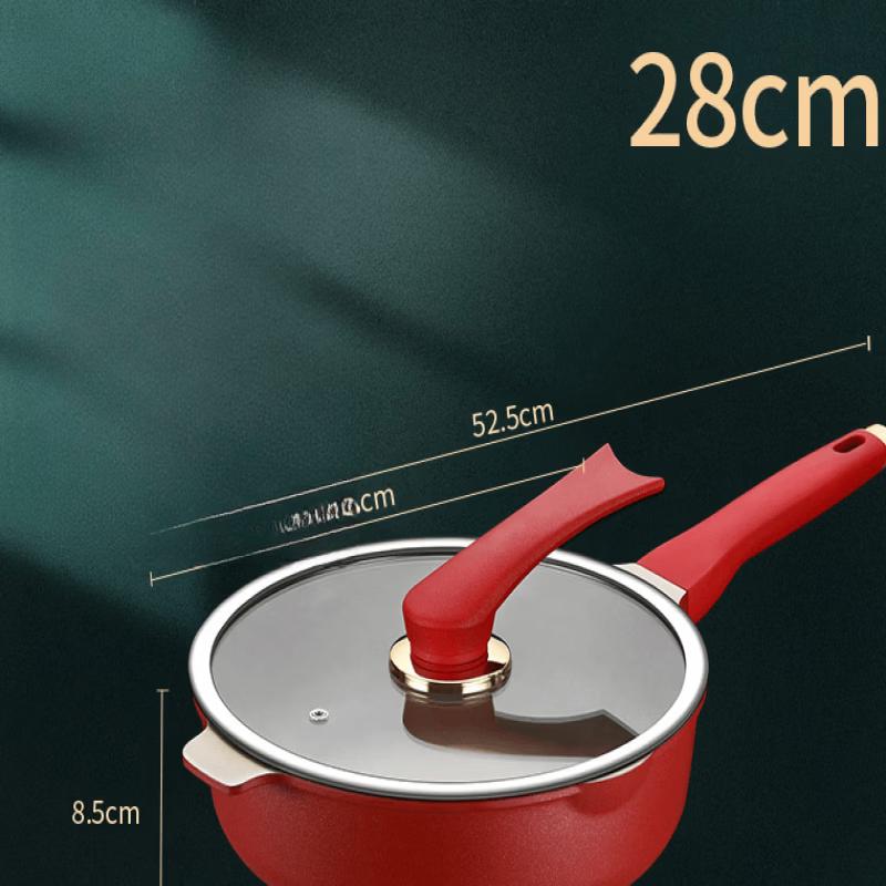 

Light Luxury Deep Frying Pan