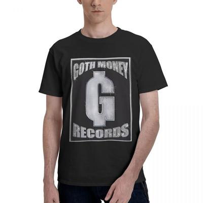 Goth Money Records Bling 100 Cotton Casual Breathable Confortable TShirt High End Mens Clothing Funny Gifts