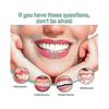 2pcs Gum Drops Nettoyer les Dents Enlever les Dents Maculaires Soulager la Bouche