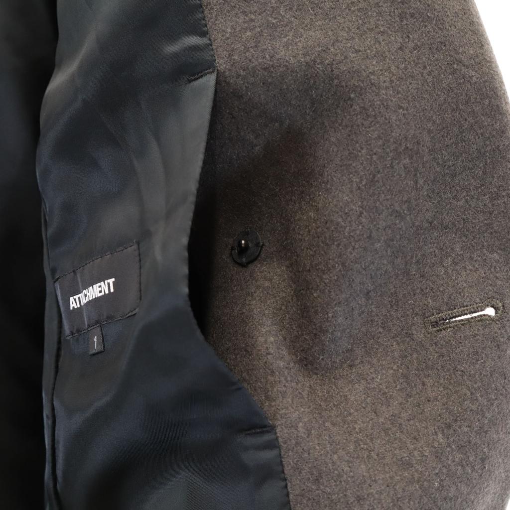 ATTACHMENT made in Japan Chestercoat 1 Grau Herren Gebraucht