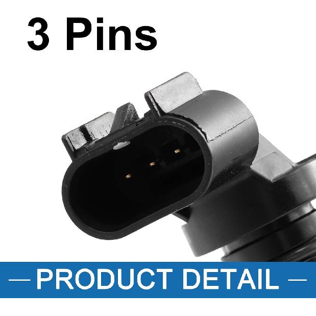 Car Engine Camshaft Position Sensor with Bolts 12577245 for Buick Verano 2012-2017 (Set of 2)