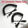 1PC DC Male  Femalespring Cable Connector5.5 X 2.5 Mm 5.5mm X 2.1mm Straight Plug Power Charger150cm 70cmextension Cord