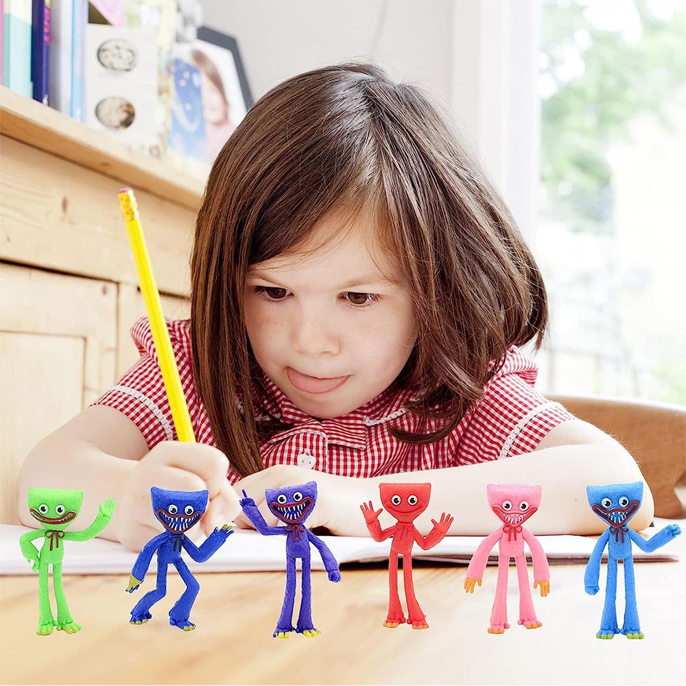 Horror Game Mini Figures Set Horror Game Cake Topper Figurine for Party Supplies