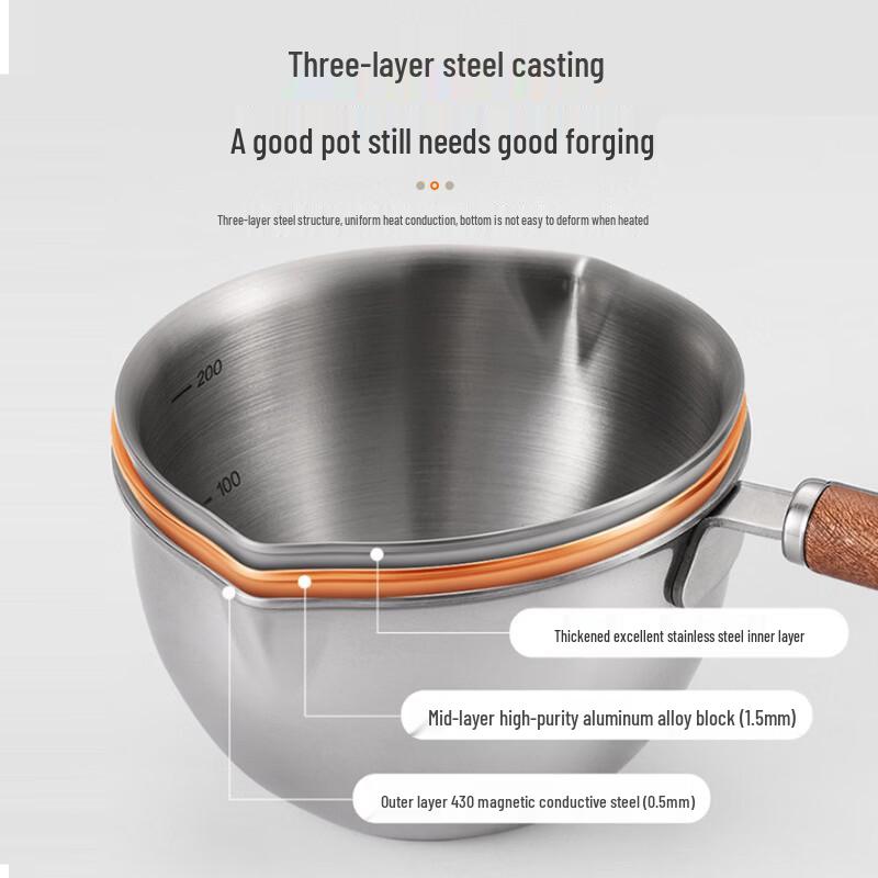 Stainless Steel Hot Oil Pouring Pot
