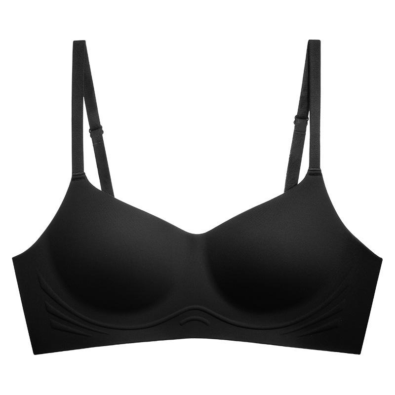 Women's Seamless Bra Thin Cup No Steel Ring One-piece Bra Women Gather Collect Bras