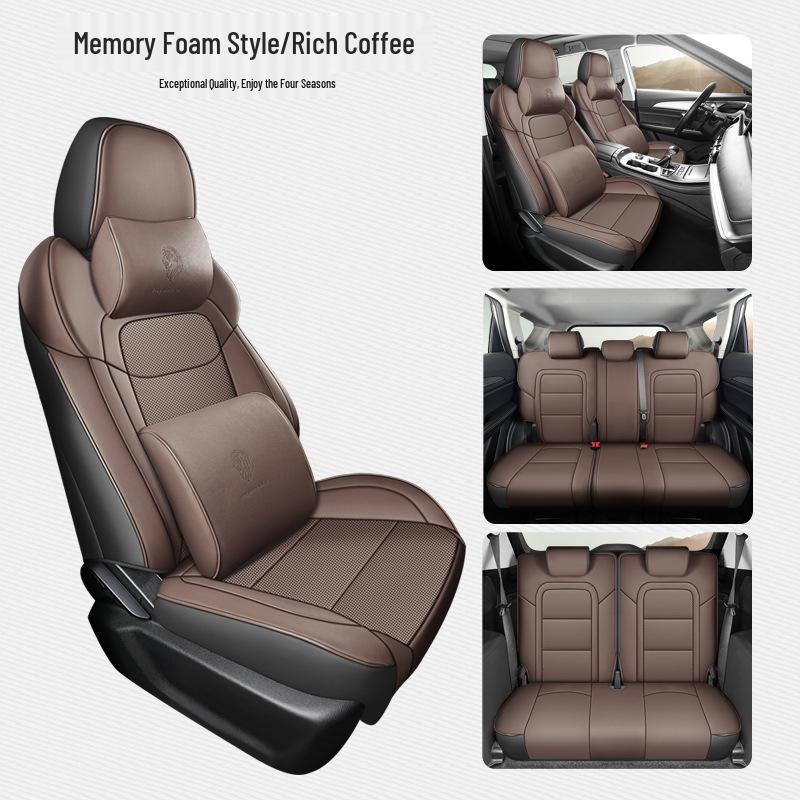 Jetour X70 7-Seater Full Leather Car Seat Cushion - All-Season, Universal Fit