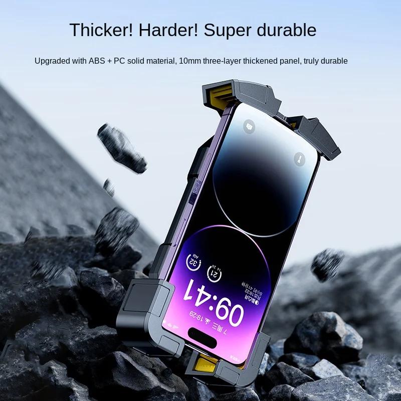 Universal Waterproof Bicycle Mobile Phone Holder Motorcycle Stands 360°Swivel Adjustable Bike Holder for 4.7-6.8" Mobile Phone