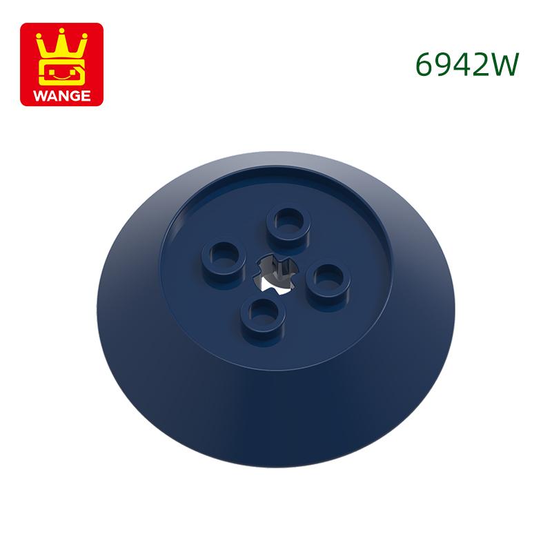 

Нетоксичный 43 шт./лот 6942W обратный дисковый абажур с 4 отверстиями строительный блок Moc цветные аксессуары совместимые с 6942 кирпич DIY игра about 43pcs