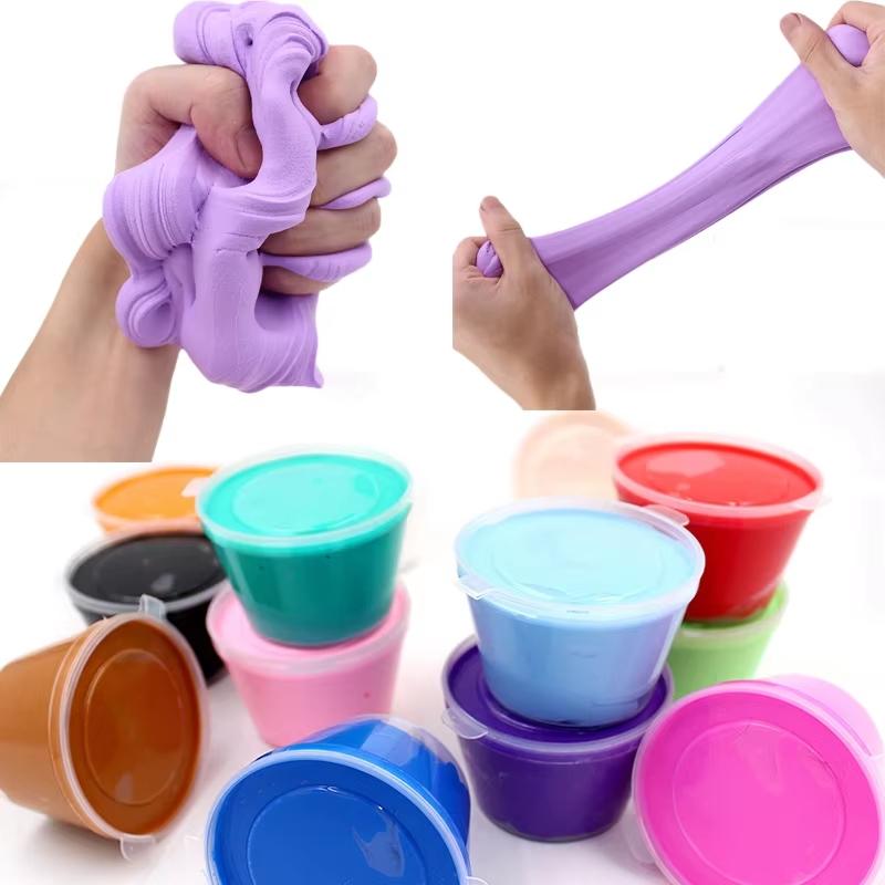 DIY-Schleim-Set aus fester Butter, weicher, nicht klebriger, duftender Schleim für Mädchen und Jungen, Partygeschenke, Geburtstagsgeschenk, Stressabbau-Spielzeug für Kinder