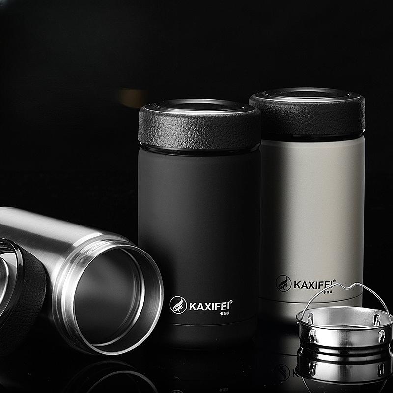 380ml Business Style Stainless Steel Thermos Mugs Car Vacuum Flasks Coffee Tea Cups Thermol Water Insulated Bottle Tumbler