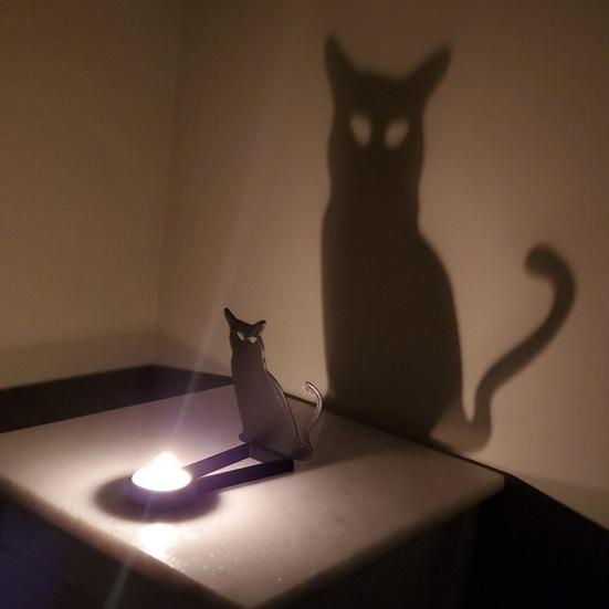 

Хэллоуин Подсвечник Винтаж Домашний Декор Страшная Тень Центральный Подсвечник Настольный Декоративный Подсвечник Украшения Подарок