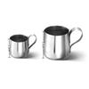 CALDO 12.5/30ml Mini Lattiera per Montare il Latte per Caffè Pitcher per Latte Art Montalatte Acciaio Inossidabile Misurino Brocca Pentola Accessorio Caffè