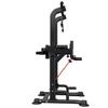 Pull Up Bar, 150kg Power Tower Dip Station, Workout Dip Station with H-Shaped Stable Base & Back Pad, Adjustable 12 Level Height Free Standing Chin Up