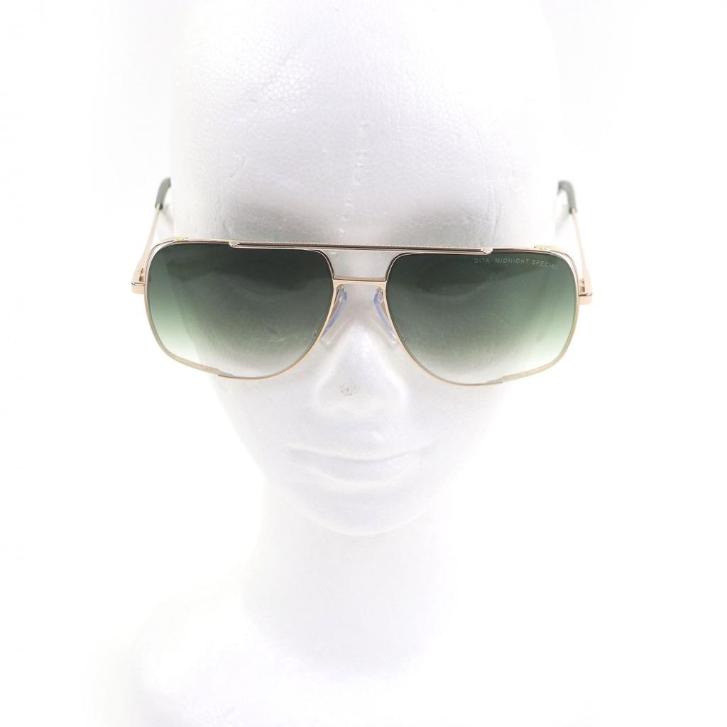 Excellent DITA sunglasses MIDNIGHT SPECIAL Two Bridges Gold green Titanium Used