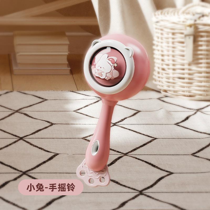 Baby Rattle Teething Toy Set Educational Early Development For Infants
