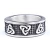 Extra Large Vintage Celtic Knot Stainless Steel Ring Rust Proof Fashion Jewelry