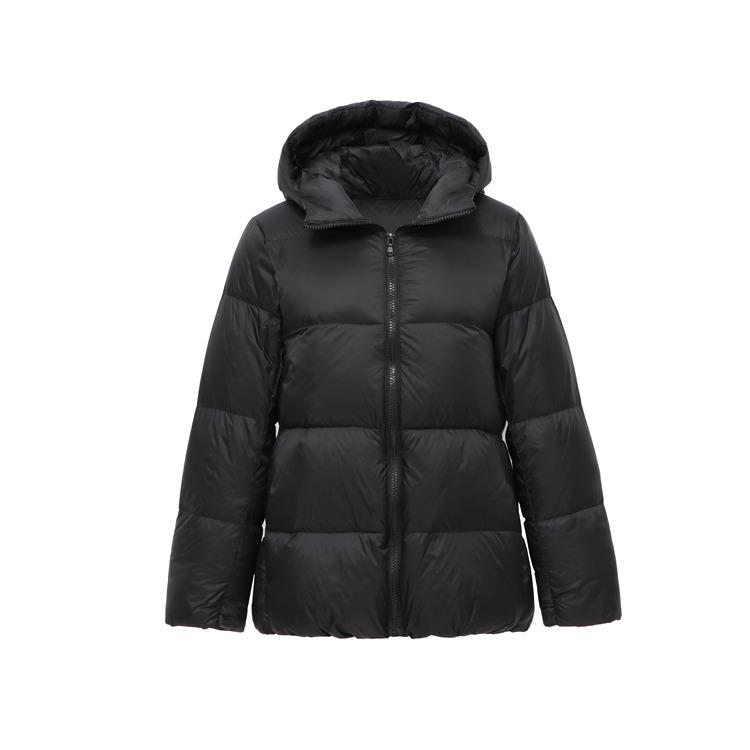 Winter sweet short loose white duck down thickened light down jacket loose small bread jacket women