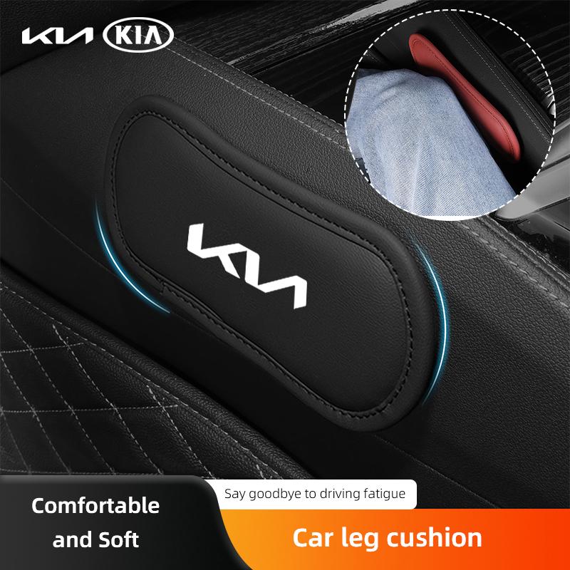 Autokniekussen Leren Beensteun Handsteun Accessoires Voor KIA Sportage K5 K9 RIO Carnival Soul Niro EV6 Stinger Ceed Sorento gztcv55