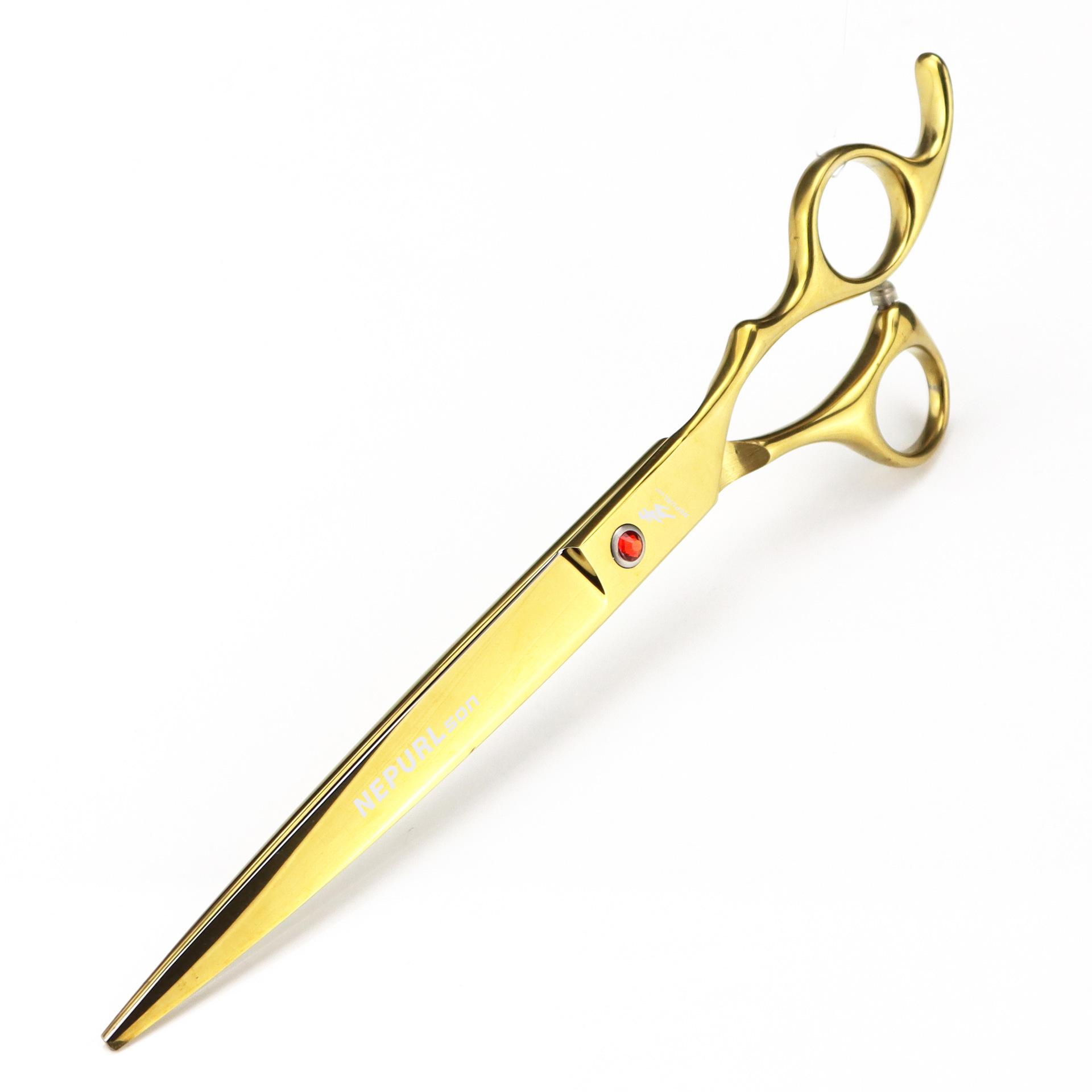 Napson 8.0 Color Hand-shaped Pet Grooming Straight Shears
