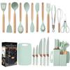 ZISIZ 19-częściowy silikonowy zestaw przyborów kuchennych