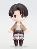GOOD SMILE Attack on Titan Levi Plastic Painted Movable Figure HELLO! Non-Scale