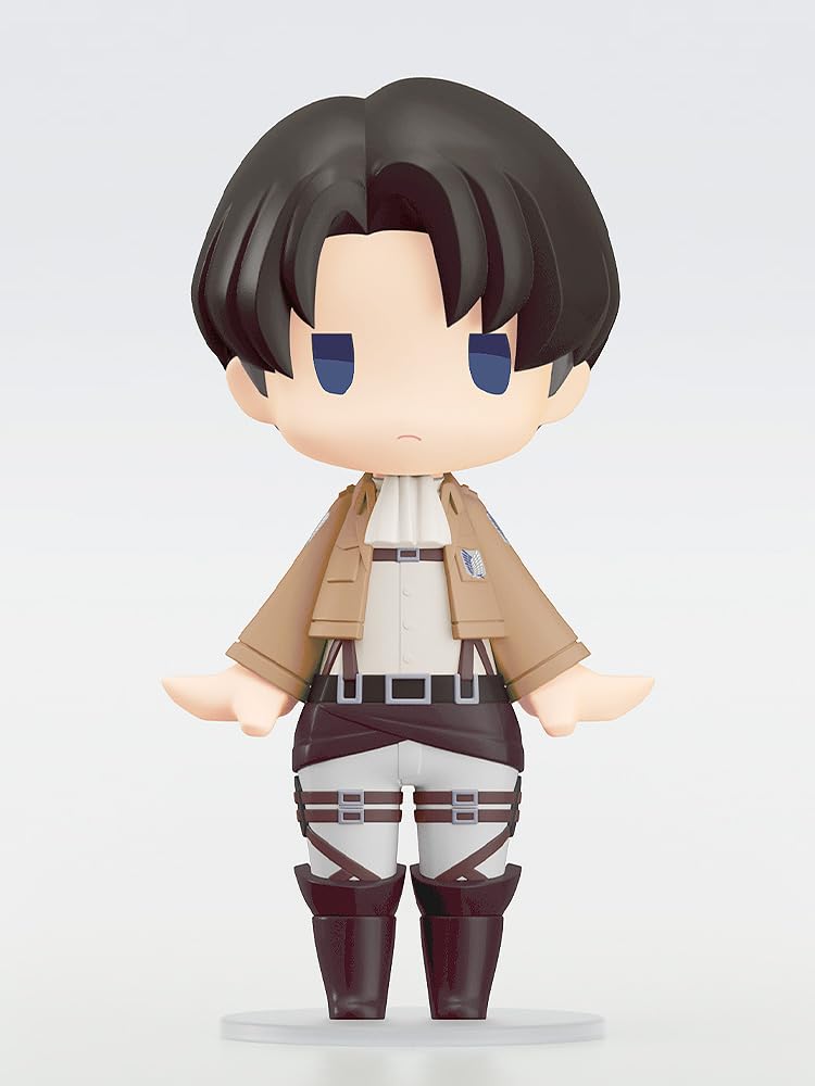 GOOD SMILE Attack on Titan Levi Plastic Painted Movable Figure HELLO! Non-Scale
