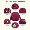 Crossbody Bag For Men, With Zipped Pocket, Wearable And Easy Man Bag Crossbody Hiking Walking Biking Travel Cycling