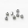 30/50pcs 14K 18K Gold Color Plated Brass Hole 1.5mm Triangle Beads Spacer Beads Bracelet Diy Jewelry Accessories
