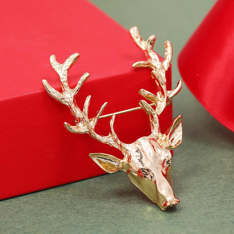 

Креативная рождественская брошь женская милая японская мультяшная универсальная булавка высококлассный темперамент ретро корсаж аксессуары подарок тренд