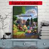 Minecraft Customize Text Diamond Painting Round Diamond Mosaic Suitable For Beginners Diamond Painting Rhinestones Gift Frameless