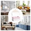 Door Laundry Hamper Bathroom Storage Bag Clear PVC Waterproof Bag With Touchscreen Phone Pouch For Bedroom Nursery Dormitory RV