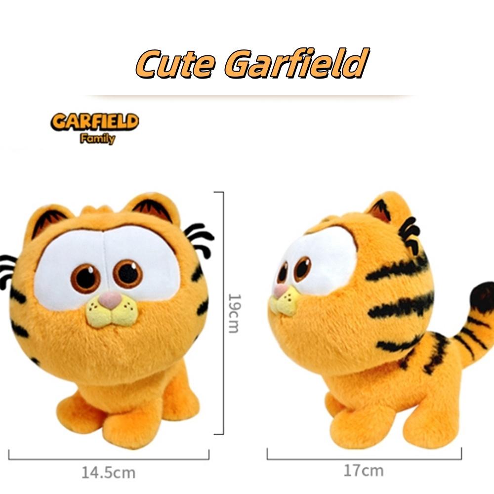 GARFIELD Stuffed Plush Soft Cat Plush Cartoon Plushie Doll for Boys Girls Christmas Decor Gift
