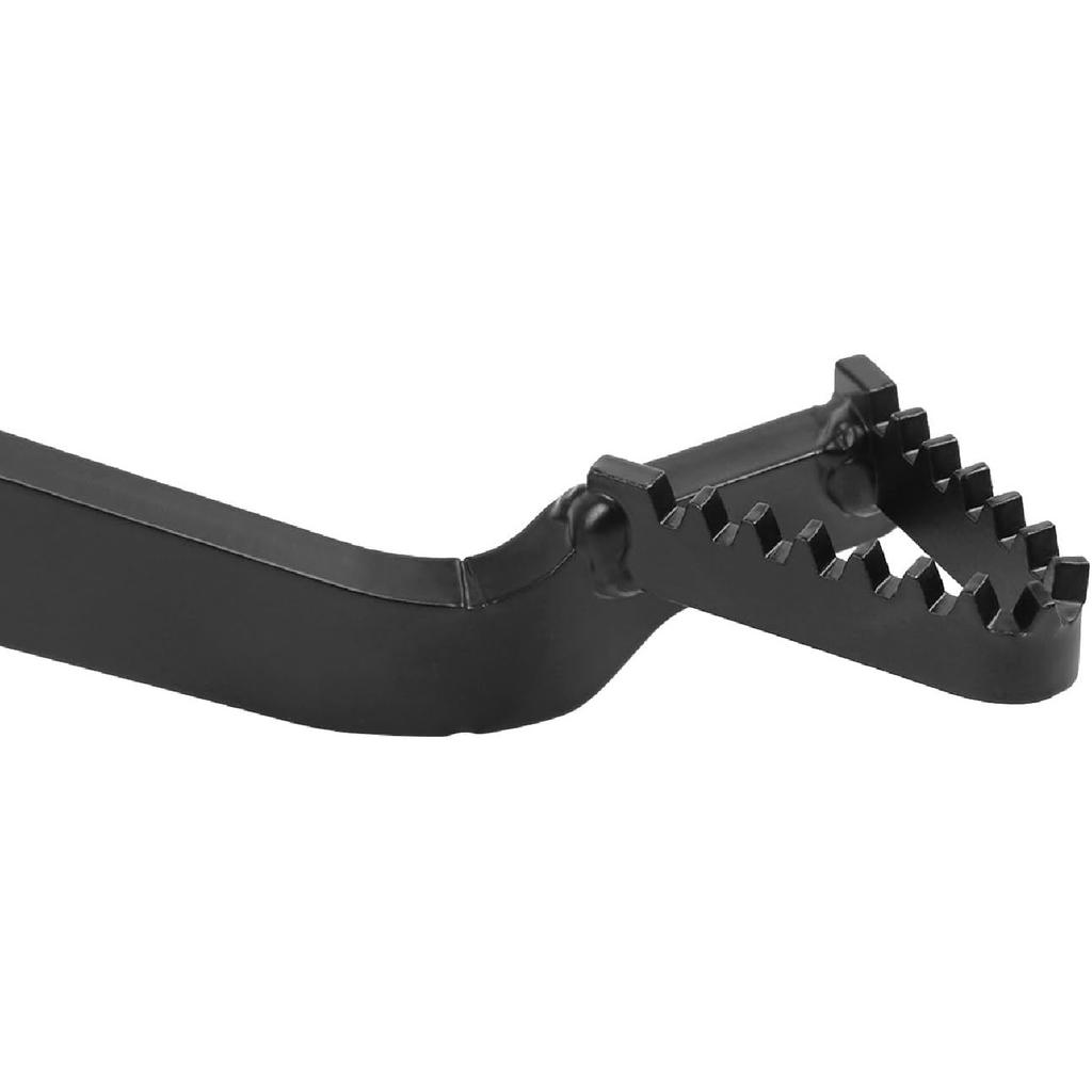 Rear Brake Lever for KLX300 KLX300R KLX300SM 2020-2025, KLX250 2009-2020, Motorcycle Foot Brake Pedal Compatible with Kawasaki (Black)
