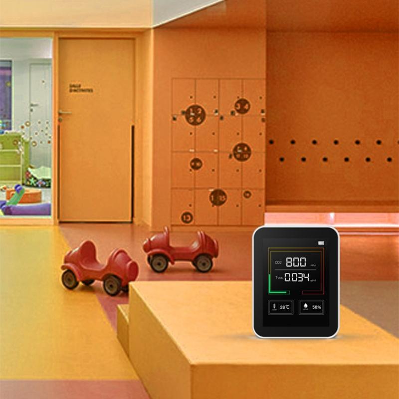 CO2 Meter Air Quality Monitor Carbon Dioxide NDIR Sensor CO2 Detector Detection of Carbon Dioxide Concentration