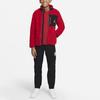 Jordan Color Block Logo Letter Print Fleece Jacket Kids Jackets Fitness-Red DO3646-687