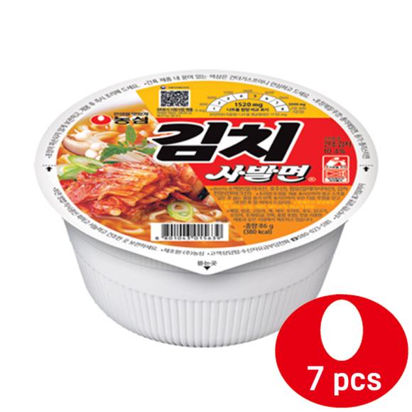 Nongshim Kimchi Ramen Original Cup 86g (3 Options)