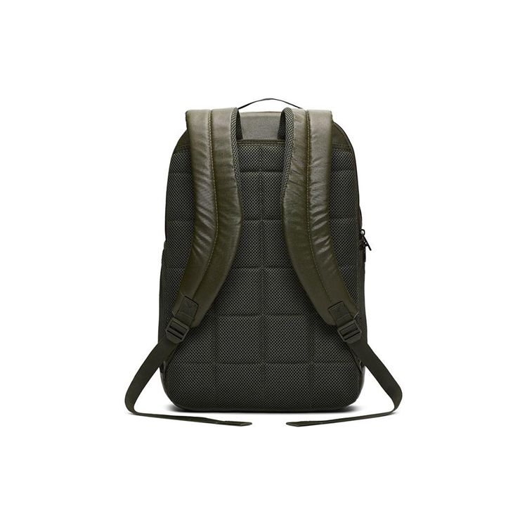 Nike Large Capacity Sports Polyester Backpack Medium Unisex Backpacks Army-Green BA6124-325