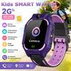 2027 New 2G/5G Kids Smart Watch GPS Location Calls SOS Camera Waterproof Child Watch for Boys Girls Present Gift Ht30 2