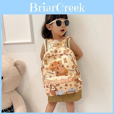 Capybara Kids School Backpack With Nylon Material For Preschool Childrens School Use