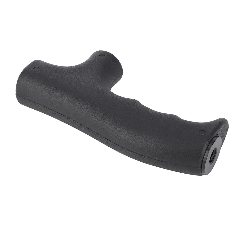 Kunststoff Schwarz Einbeinstativ Griff Grip Trekking Pole Kopf Griffe Fotografie Ausrüstung Zubehör