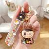 Acrylic Quicksand Oil Mini Keychain Bag Small Pendant Key Chain