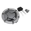Tapa de la tapa del depósito de combustible de gasolina de la motocicleta con cerradura y llave para Kawasaki Ninja 300 2013-2017 Ninja 250R 2008-2014 ER250 ER300 Z250 Z300