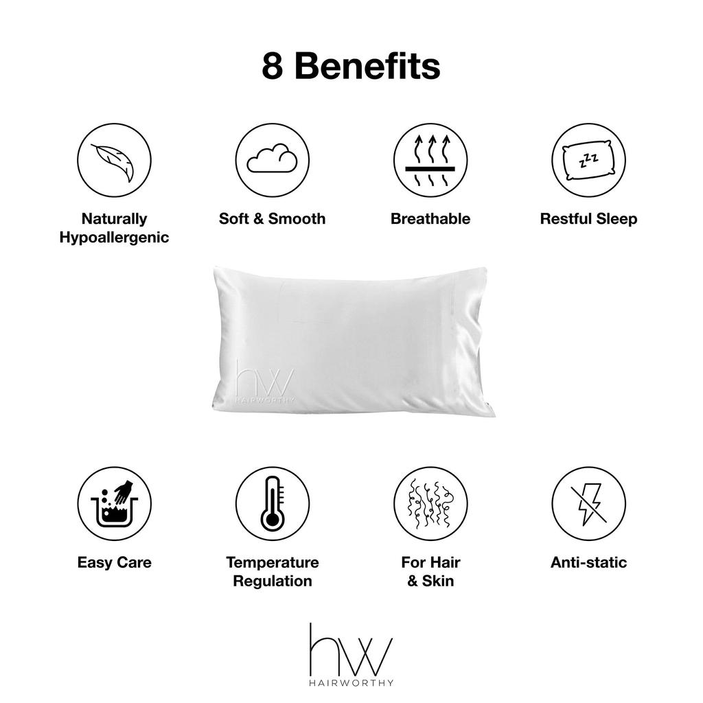 Buy Hairworthy Hairembrace Silk pillowcase at affordable prices — free