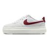 Nike Court Vision Alta Biele Tímovo červené Dámske Tenisky Plachta DZ5394-103