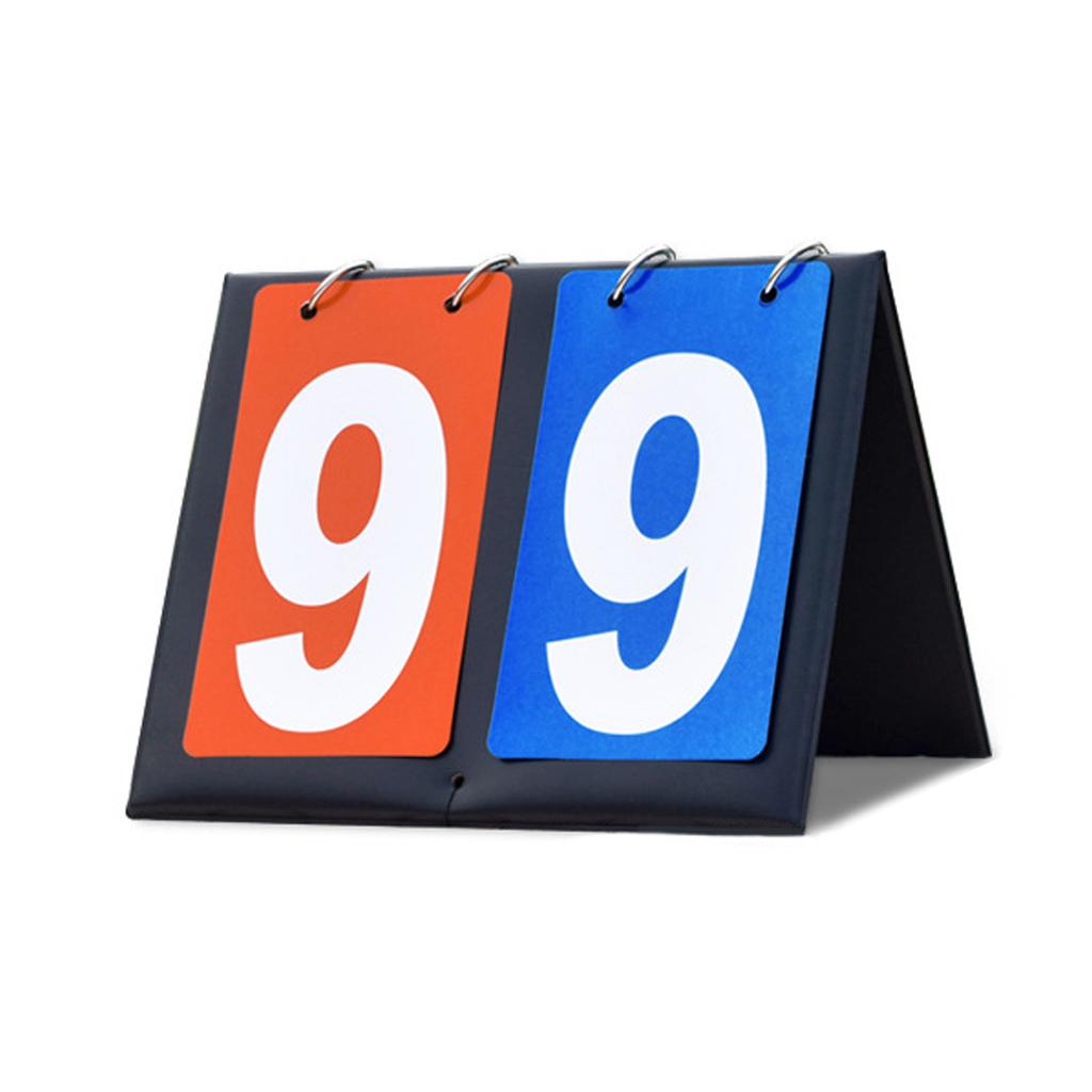 Tabletop Scoreboard Flippers Sports Competition Score Board MultiSport Score Flip Scoreboard Score Keepers Easily Use