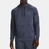 Under Armour Rush Series Einfarbiger Kapuzen-Pullover Sport-Sweatshirt Herren Sweatshirt Grau 1370450-044