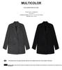 Women's Plus Size Retro British Woolen Suit Jacket - Winter 2026 New Style