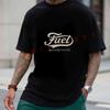 Fuel Motorcycle Ride Design Cotton Men's Moto T-shirt Casual Summer Comfortable Short Sleeve To