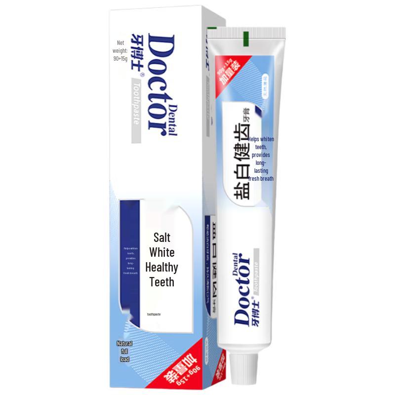 

Доктор. Зубная паста с солью для отбеливания