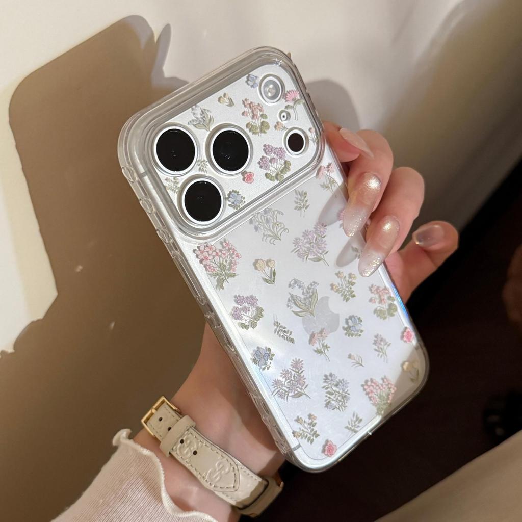 Θήκη Τηλεφώνου με Λουλούδια για iPhone 16, iPhone 17 και iPhone 17 Pro Max